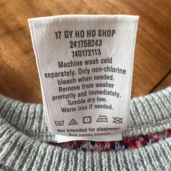 Gymboree Christmas/Holiday/Winter Sweater Dress size 6-12 months - Picture 6 of 6